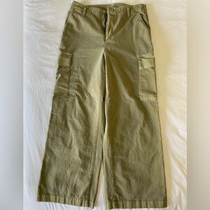 Gap mint green cargo pants